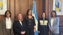 Imagen de Mónica Silva se reunió con Villarruel por la inclusión de mujeres en la Corte Suprema