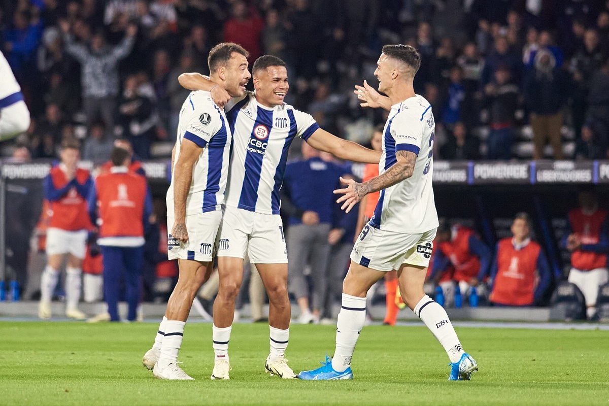 Talleres le ganó a Barcelona de Ecuador por la Copa Libertadores. Foto: @CATalleresdecba.