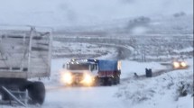 Imagen de Intensa nevada en la Línea Sur de Río Negro: «Extrema precaución al circular», advirtió Vialidad