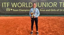 Imagen de Con Isabel Arabarco, la Selección Argentina de tenis clasificó al Mundial sub 14