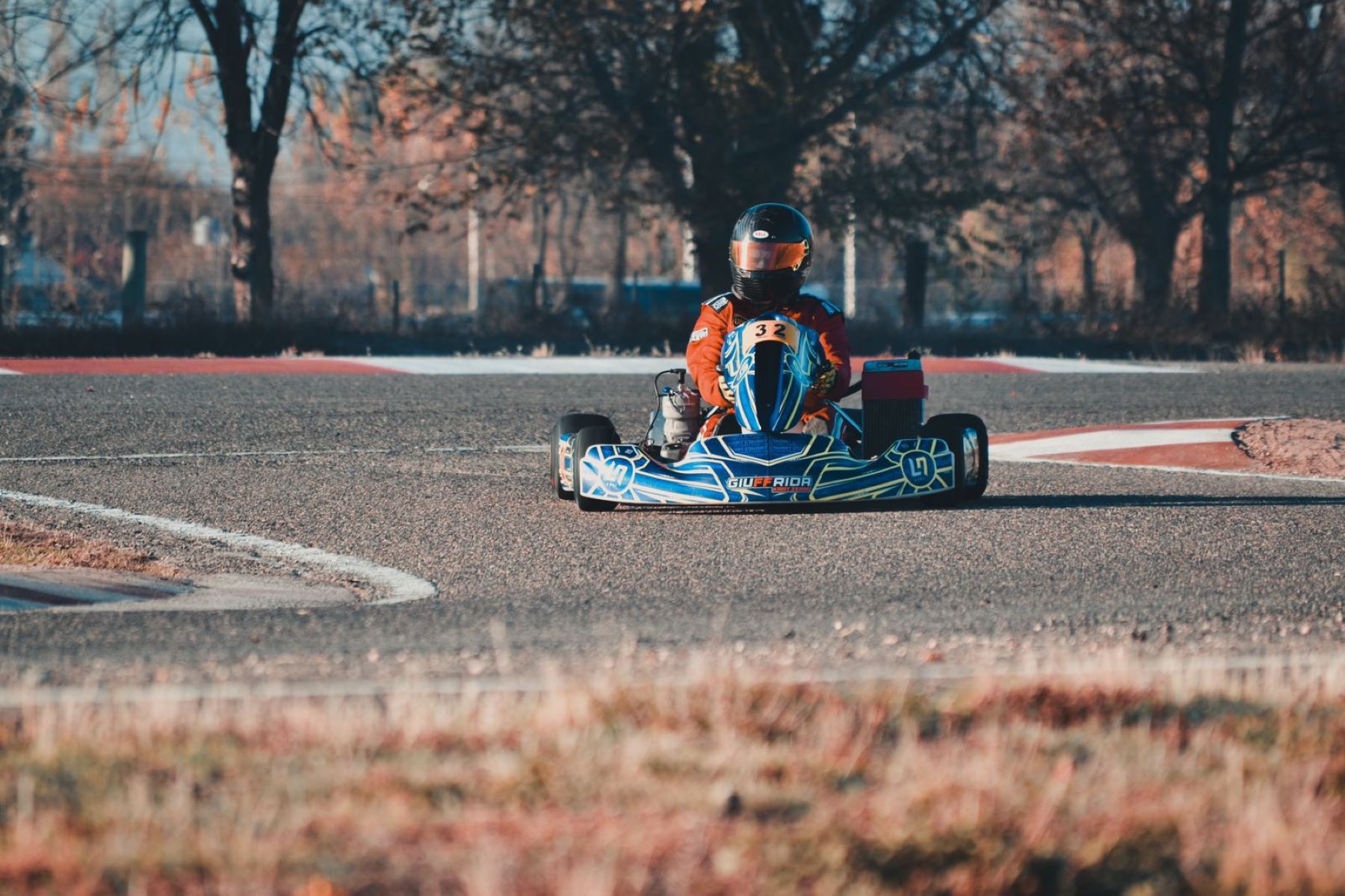 Juan venía de festejar en el torneo de Verano en Baradero y se lució en la zona. (Prensa ProKart)