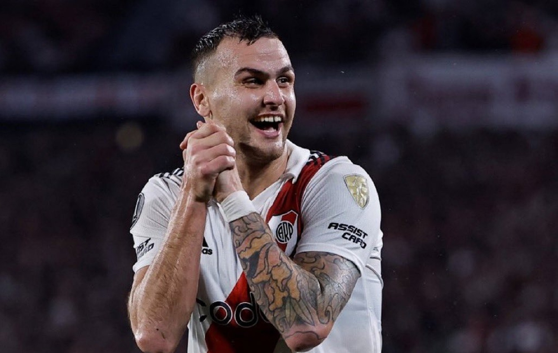 González Pirez sufrió un desgarro y es baja en River.