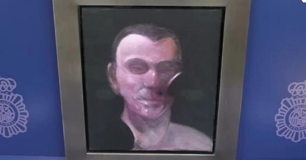 La policía española recupera un cuadro robado de Francis Bacon valorado en 5,4 millones de dólares thumbnail