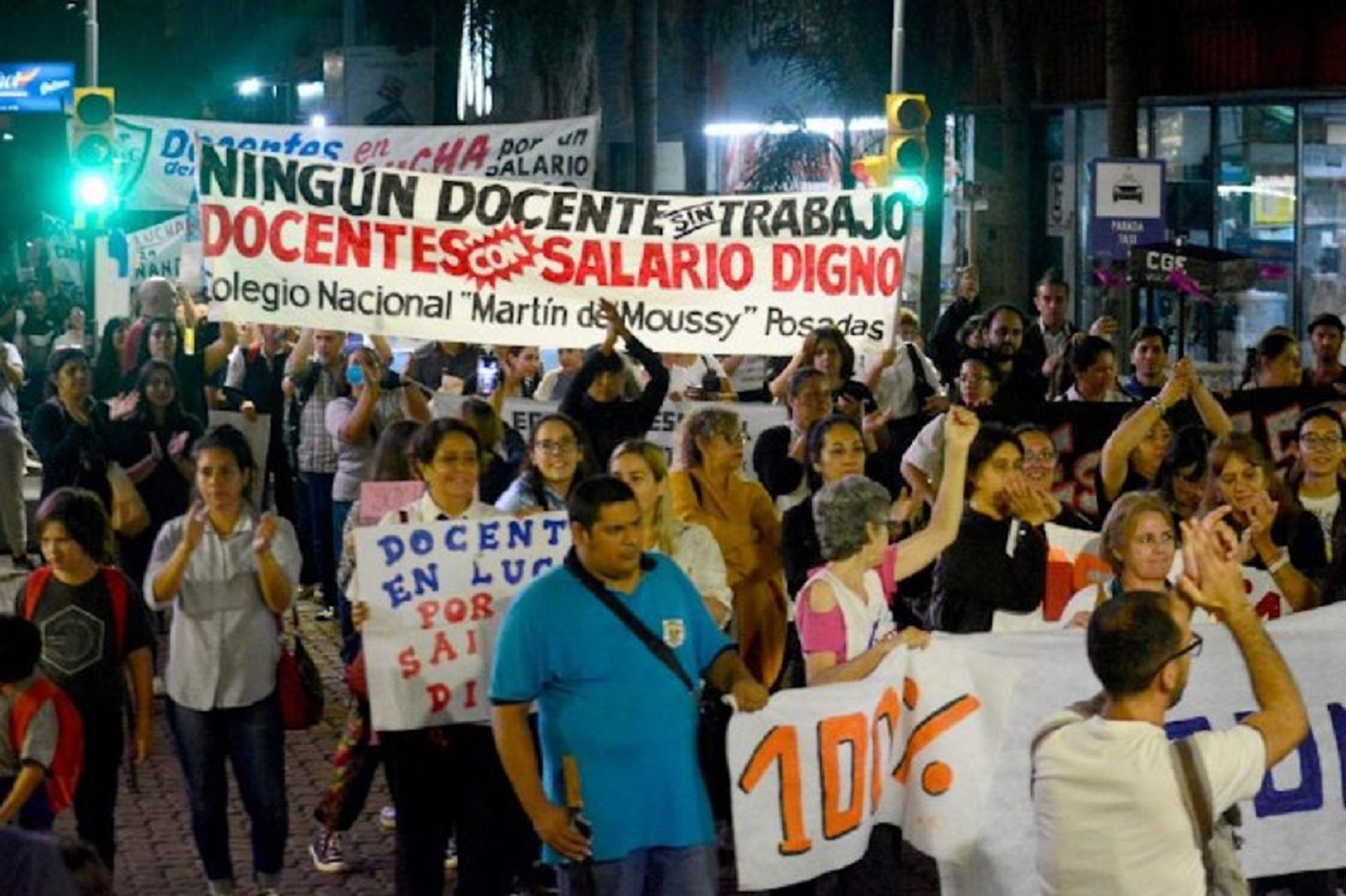 Tras 10 días, continúa el conflicto salarial en Misiones. Foto gentileza