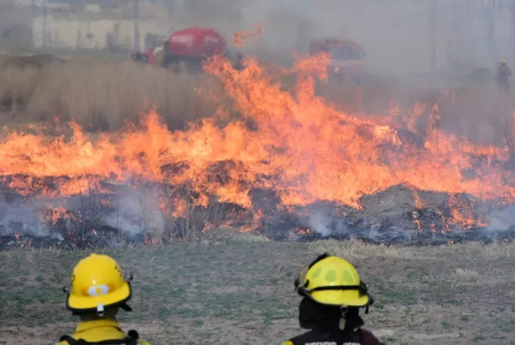 El accidente ocurrió en diciembre de 2021, cuando se registraron incendios en campos cercanos a El Cóndor. Foto Archivo