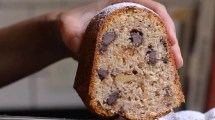 Imagen de El día perfecto para un budín de banana, chocolate y nuez