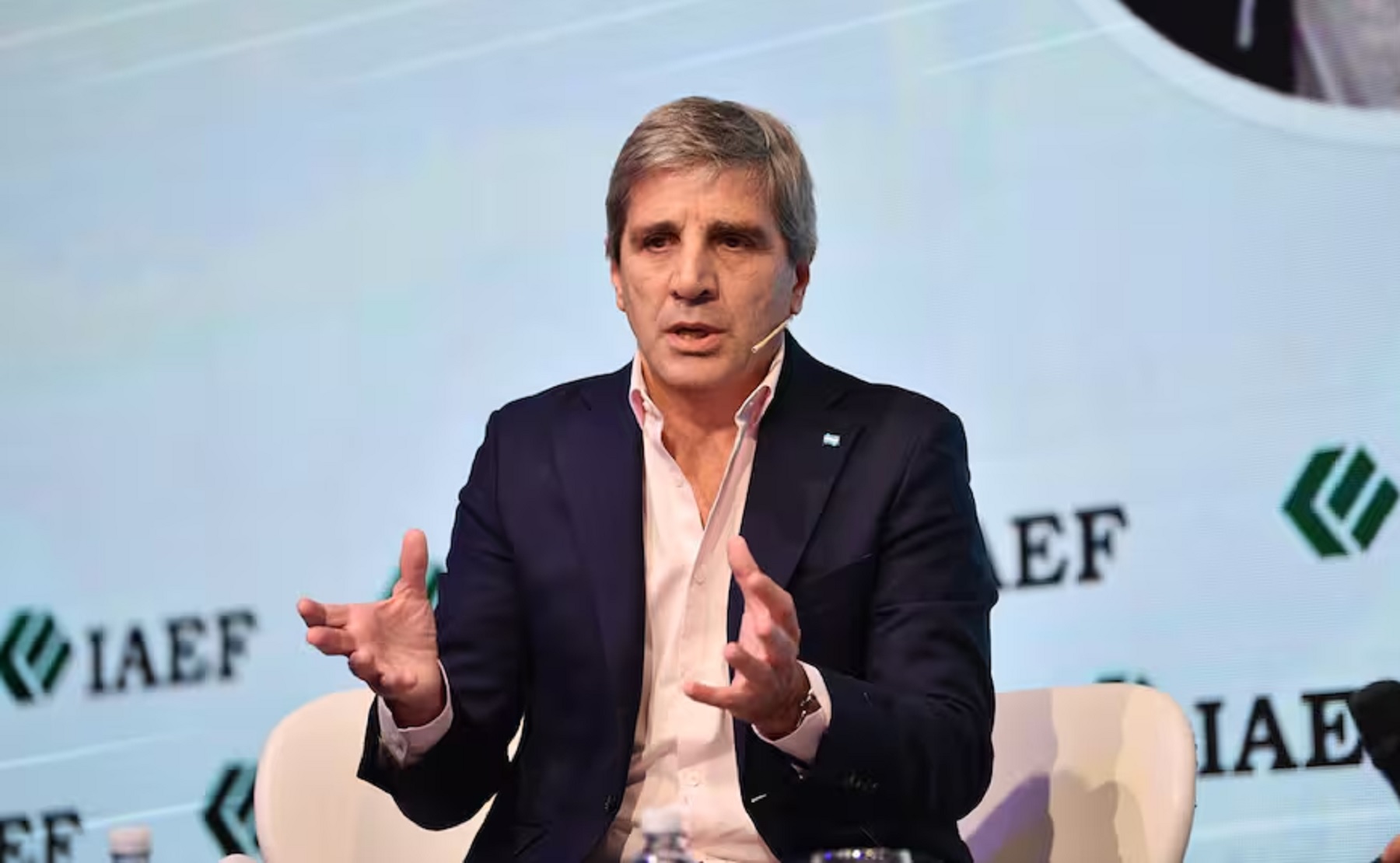 El ministro de Economía, en el IAEF.