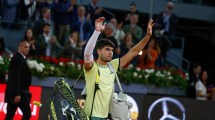 Imagen de Carlos Alcaráz se bajó del Masters 1000 de Roma por una lesión