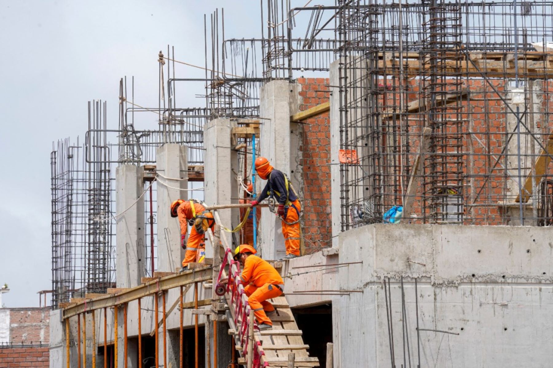 La construcción fue uno de los sectores más golpeados. 