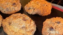 Imagen de Cookies de avena, pasas y nueces de la mano del maestro Gross