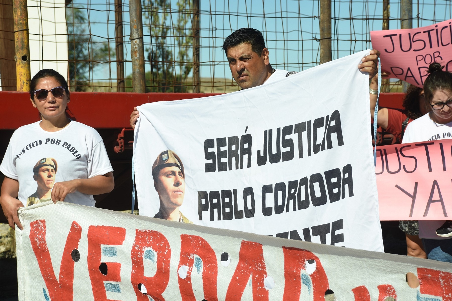 Una de las marchas para pedir justicia por Pablo, que tenía 21 años cuando fue asesinado. (Gentileza)