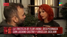 Imagen de Flor Vigna ¡no para!: otra vez habló sobre Luciano Castro y Griselda Siciliani