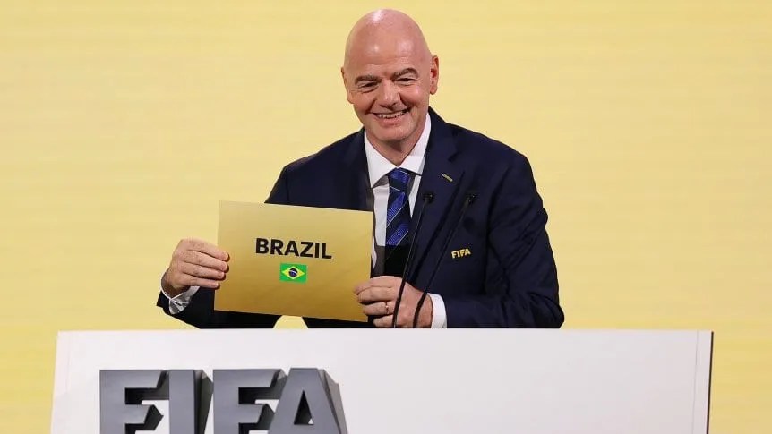 Gianni Infantino, presidente de la FIFA, confirmó la elección de Brasil como sede del Mundial Femenino 2027. 