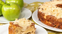 Imagen de Torta matera de manzana ideal para los que andan apurados