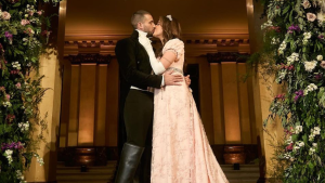 El «casamiento» de Flor Jazmín Peña y Nico Occhiato en el Teatro Colón: El tierno momento de los votos y la «amante» que se opuso