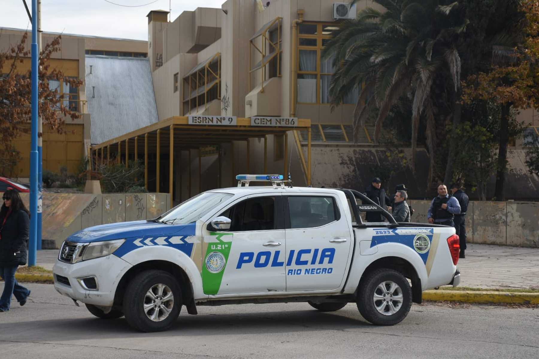 La ERSN 9 fue uno de los colegios donde se activó el protocolo. Foto Juan Thomes.