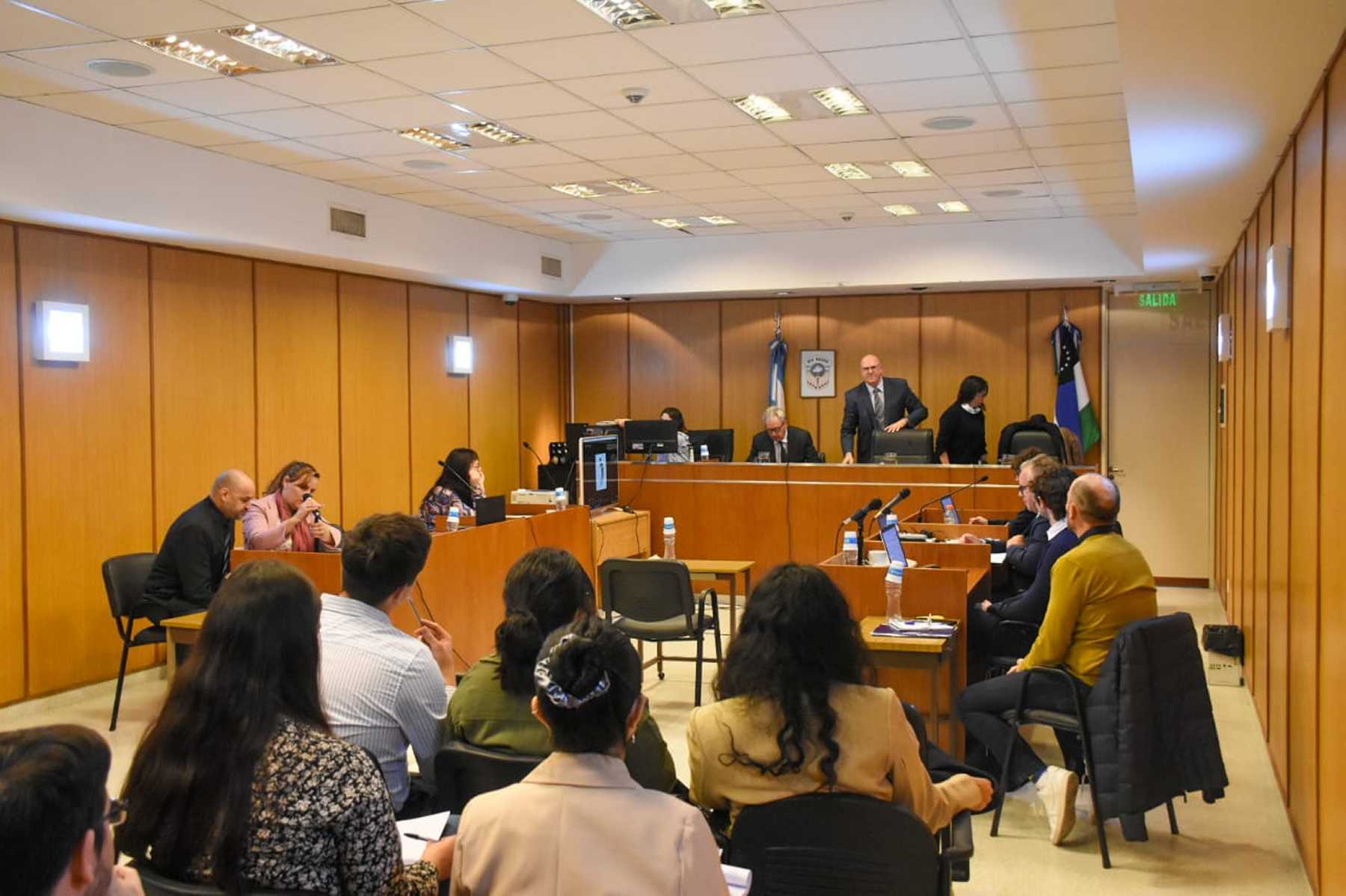 El juicio contra el periodista se lleva adelante en los tribunales de Roca. Foto: archivo.