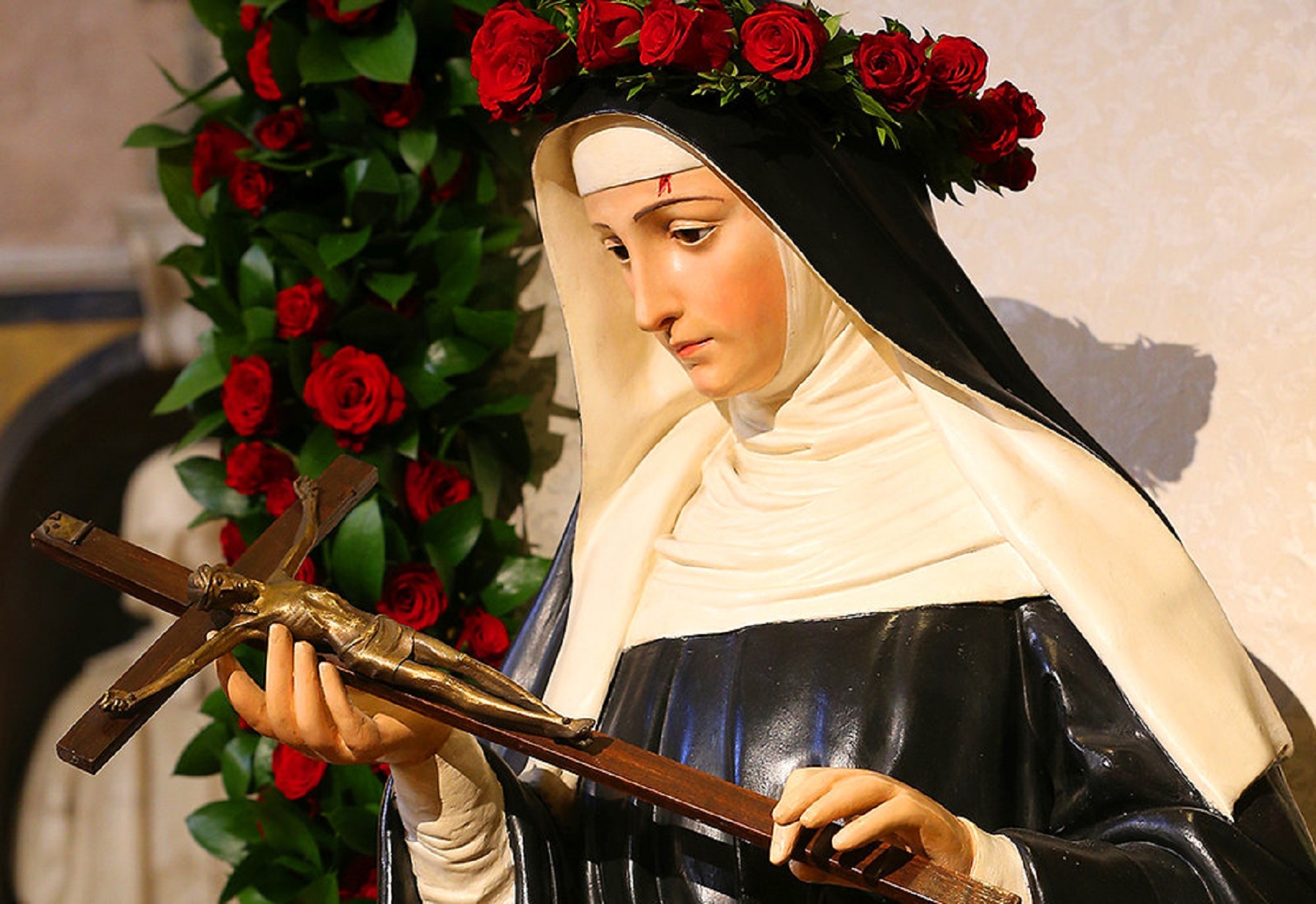 Santa Rita de Cascia es la patrona de las causas imposibles.-