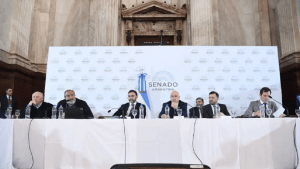 Ley Bases en el Senado: así fue el debate en la jornada del lunes que pasó a cuarto intermedio