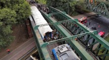 Imagen de «Control chocamos acá. Había un tren», dijo el maquinista del tren San Martín tras el impacto