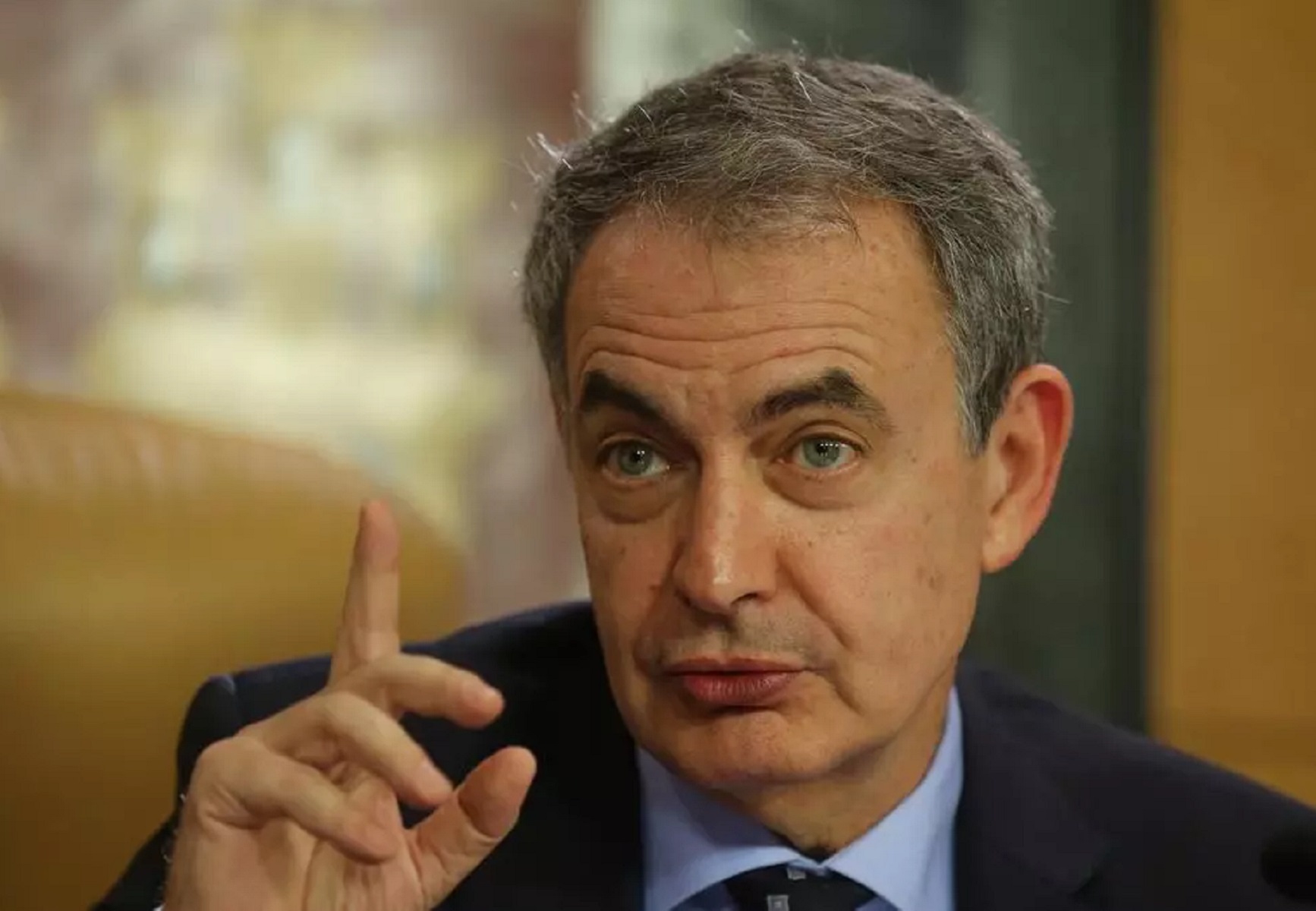 José Luis Rodríguez Zapatero criticó a Milei.