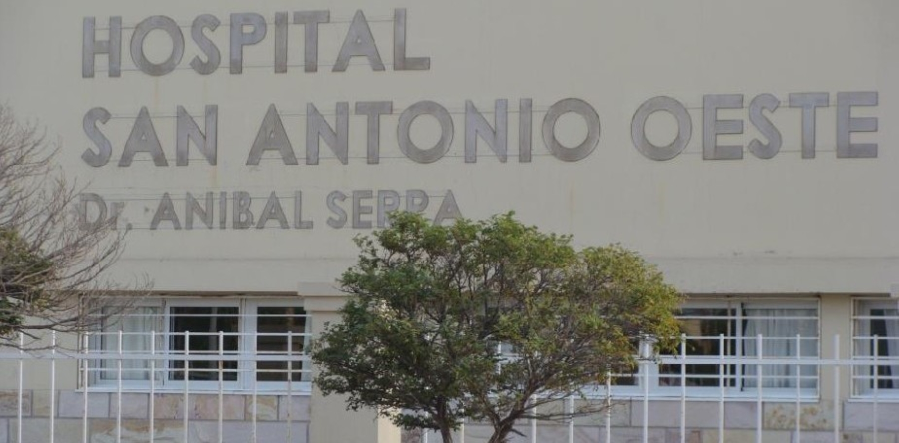 La víctima fue atendida en primera instancia en el hospital de San Antonio Oeste y luego derivado a Viedma. (Prensa Río Negro)