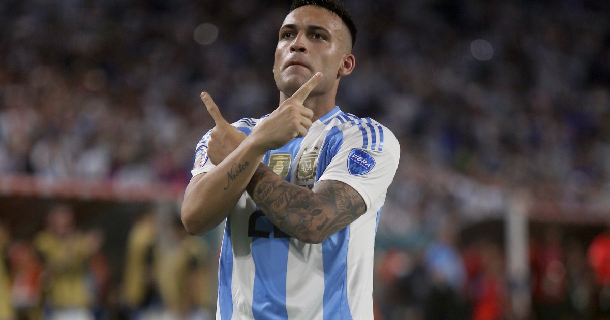 Con dos de Lautaro Martínez, Argentina le ganó 2 a 0 a Perú y clasificó en el primer puesto thumbnail