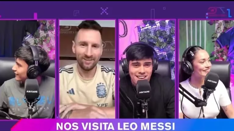 Lionel Messi habló de todo en el programa de Tomás Messi, su sobrino.