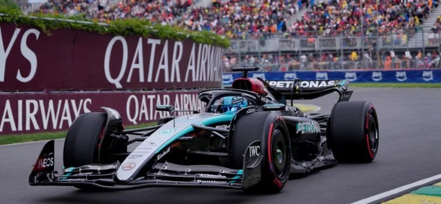 George Russell hizo la pole position en el Gran Premio de Canadá.