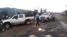 Imagen de Video | Cayó varios metros de un barranco y lo rescataron los bomberos, en Moquehue