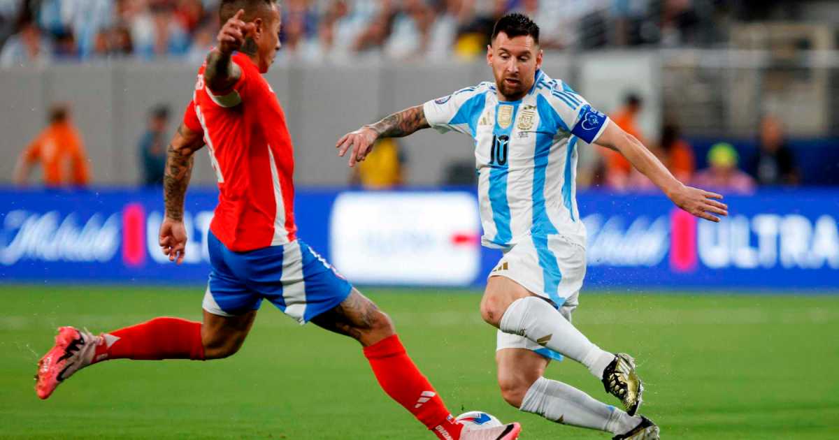 En vivo: Argentina es superior pero empata con Chile al término del primer tiempo en la Copa América thumbnail