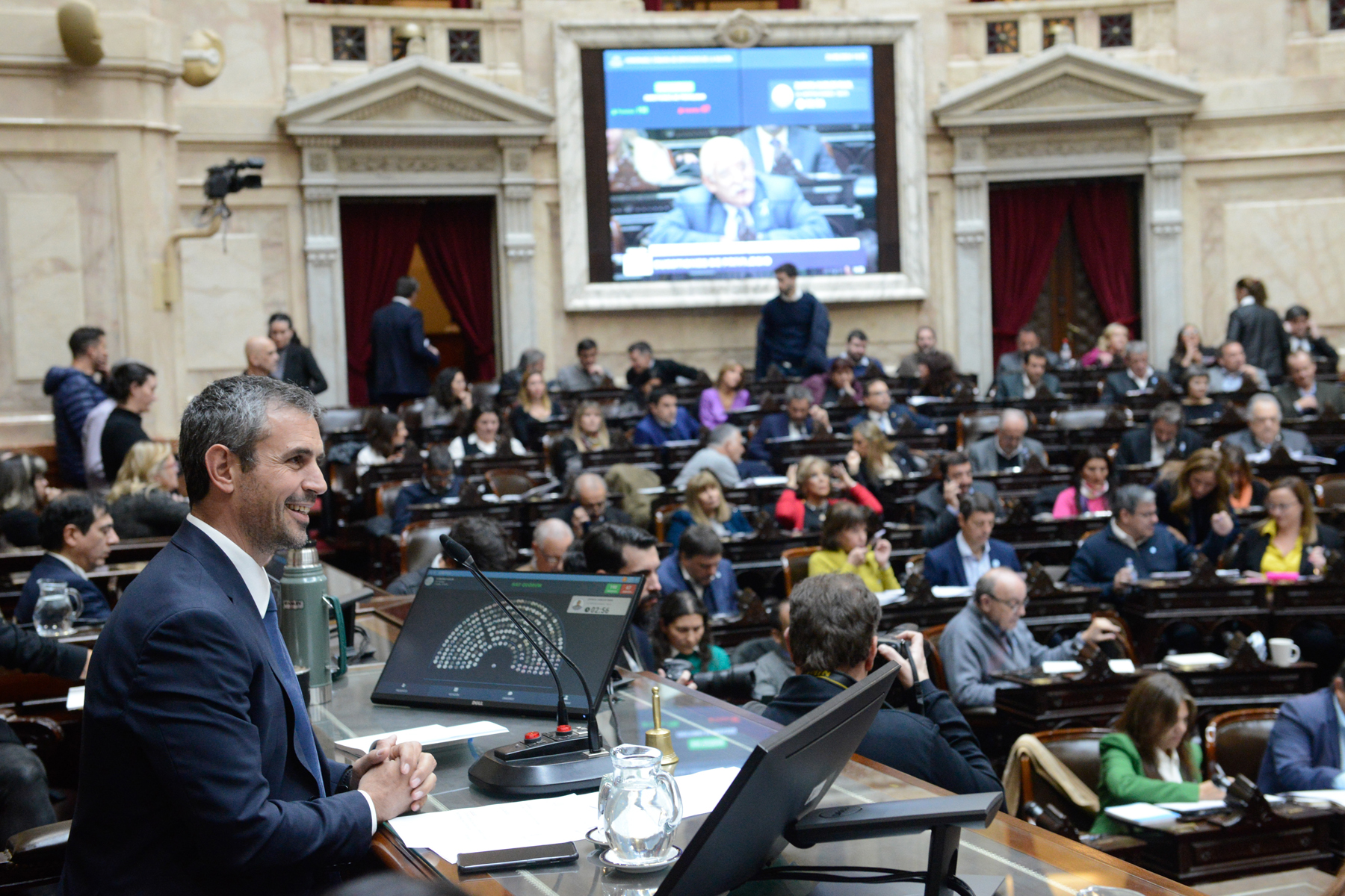 En Diputados el trámite de la nueva SIDE enfrenta un panorama difícil. 