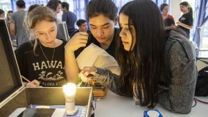 Llegó a Neuquén el aula de Energías Renovables de Fundación YPF