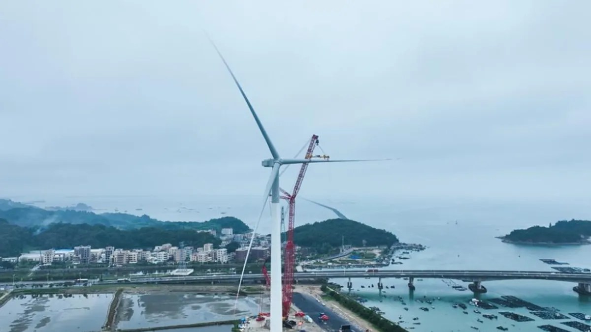 Se trata de la turbina más potente ya instalada en el mundo. Foto: gentileza. 