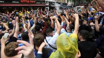 Imagen de Hinchas de Escocia recordaron a Maradona en el inicio de la Eurocopa: «Él echó a los ingleses»