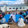 Imagen de Blancura Centro, el paraje rionegrino que funciona en torno a su escuela, y revaloriza la cultura mapuche