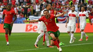 Portugal goleó a Turquía y avanzó a octavos de final en la Eurocopa
