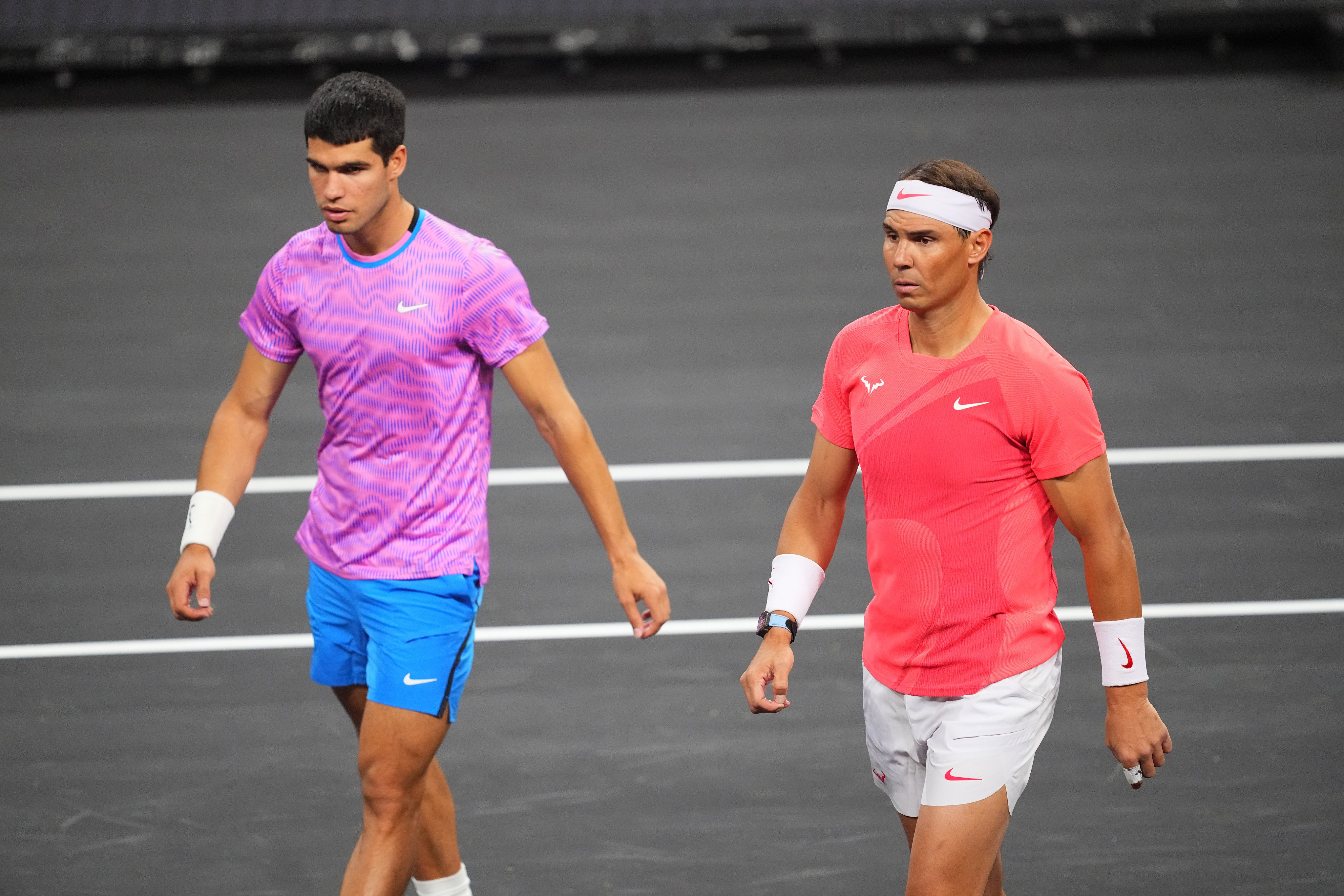 Rafa Nadal jugará también el dobles junto a su compatriota Carlos Alcaraz en los Juegos Olímpicos. 