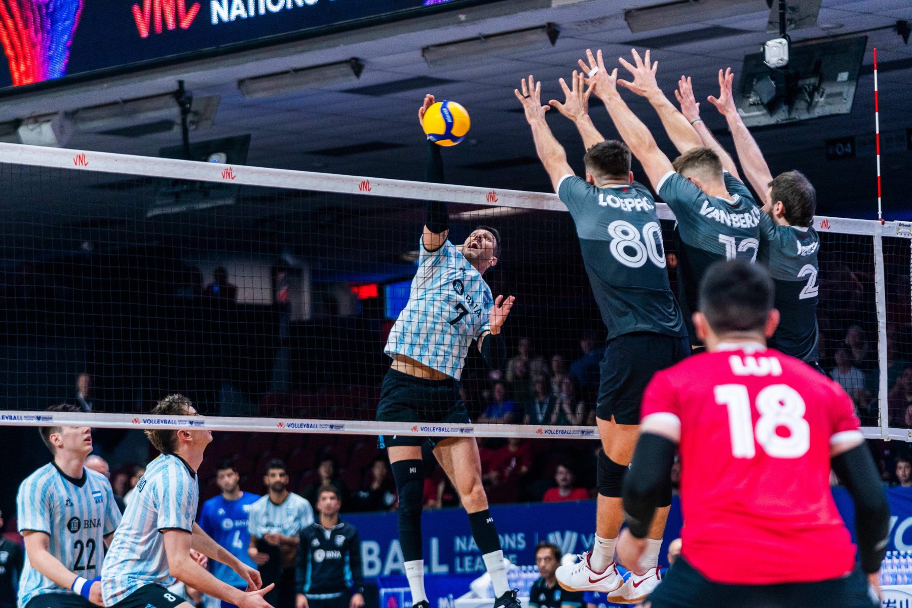 Argentina enfrenta a Eslovenia este martes por la VNL.