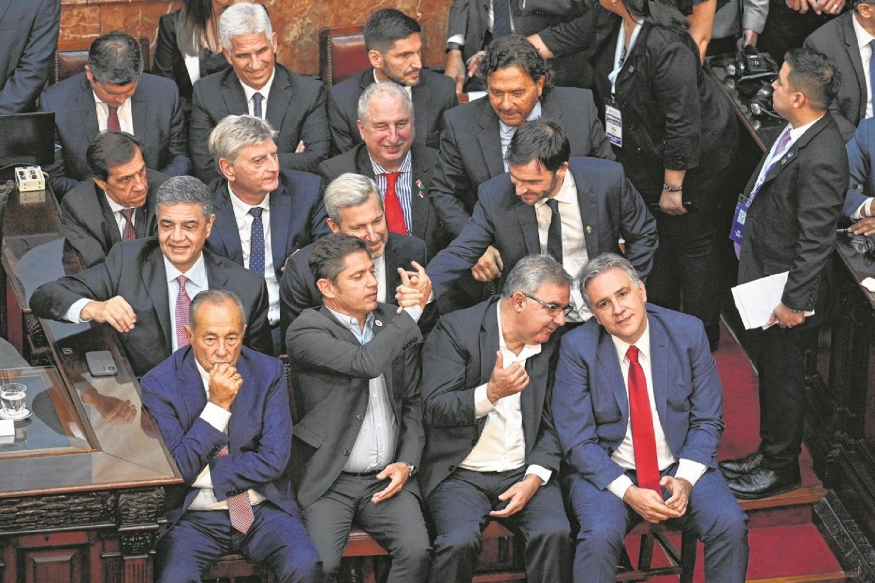 Gobernadores se reúnen hoy en Diputados por el impuesto a las Ganancias. Foto: archivo.