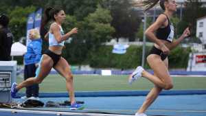 ¡Histórico!: Martina Escudero, atleta de Río Negro, rompió el récord nacional en los 800 metros llanos