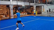 Imagen de El inédito video de Lionel Messi jugando al pádel con Luis Suárez en Miami