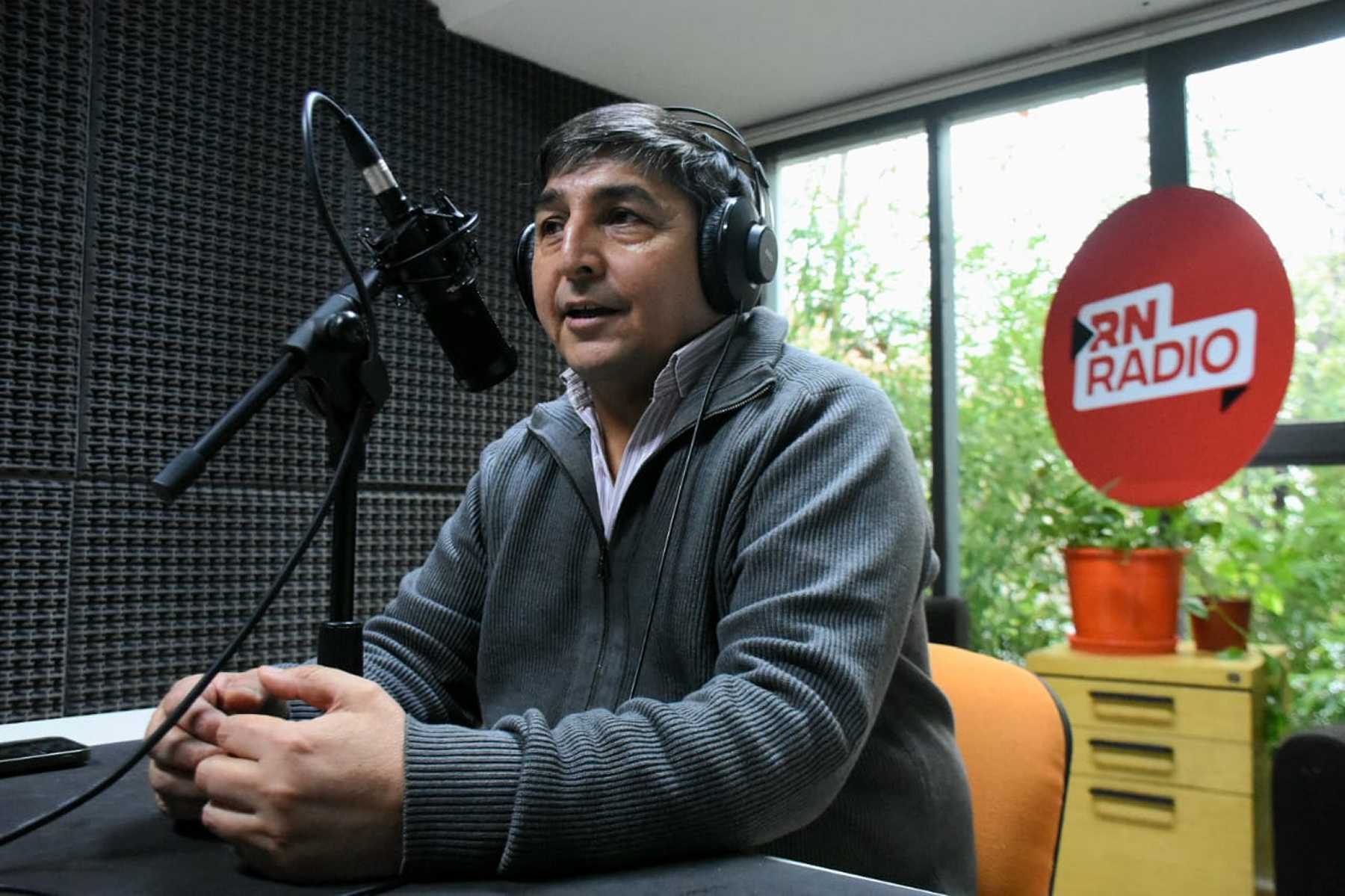 Carlos Quintriqueo es el secretario general de ATE. Actualmente está construyendo un espacio político para competir en las próximas elecciones. Foto Matías Subat.