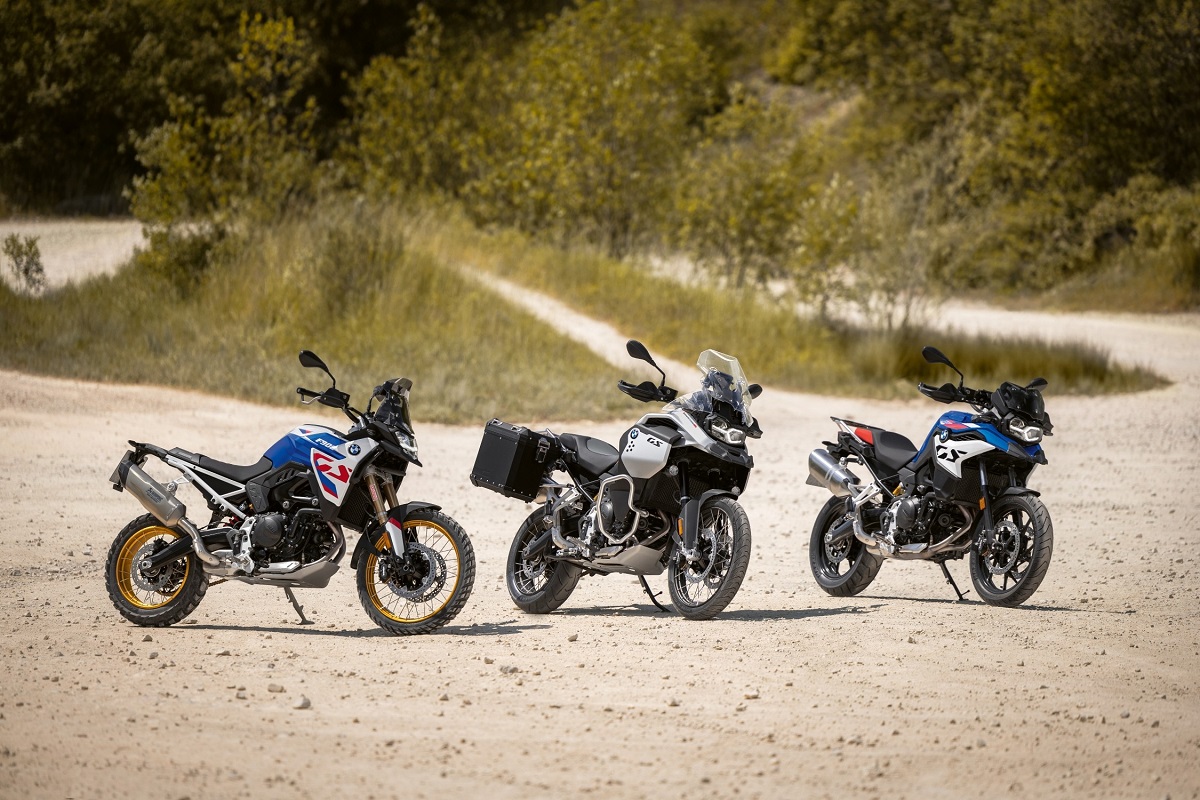 Las tres nuevas versiones que presentó BMW Motorrad en Argentina.