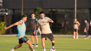 Copa América 2024: Con Messi a la cabeza, la selección Argentina ya entrenó en Miami