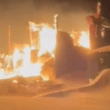 Imagen de Video | Incendio de un refugio militar cerca de Caviahue: destrucción total y las primeras pericias
