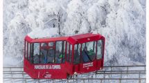 Imagen de Bariloche llena de nieve desde la cumbre más linda: abrió el Teleférico Cerro Otto