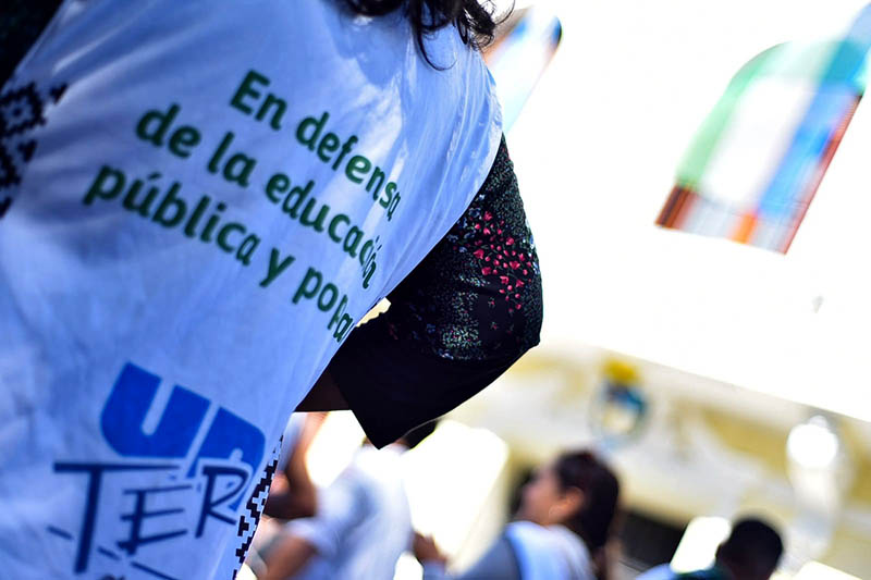 El gremio docente de Río Negro dijo que lo ocurrido con La Libertad Avanza fue "desleal y fraudulento".