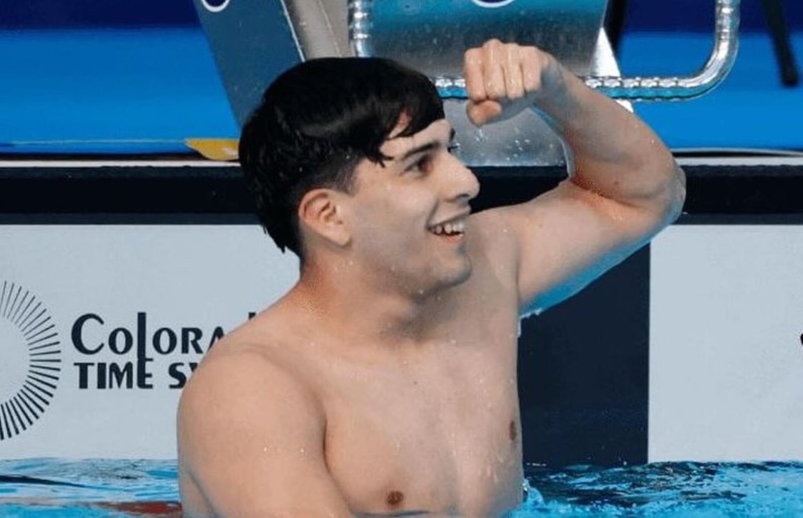 Iñaqui Basiloff ganó la medalla dorada en los 400 metros libres. 