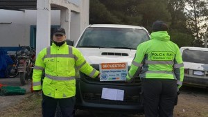 En Viedma incautaron una camioneta que tenía  pedido de secuestro de Mendoza